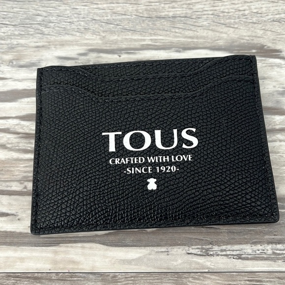 TOUS Black card holder new with tags - Picture 2 of 5
